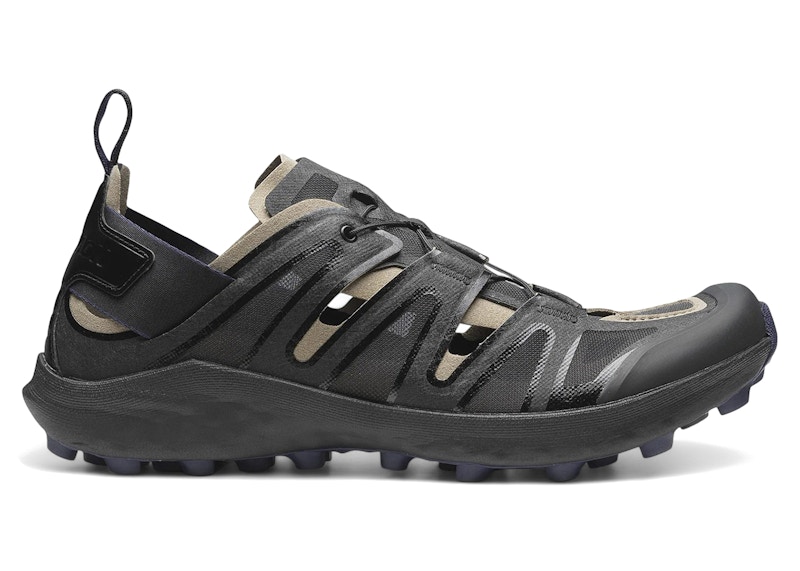 Pre-owned Salomon Men's Udara Advanced Sneakers In Black/fallen Rock/astral Aura