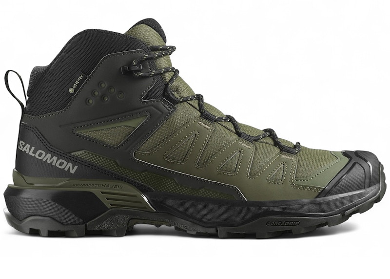 Salomon X Ultra 360 Mid Gore-Tex Olive Night