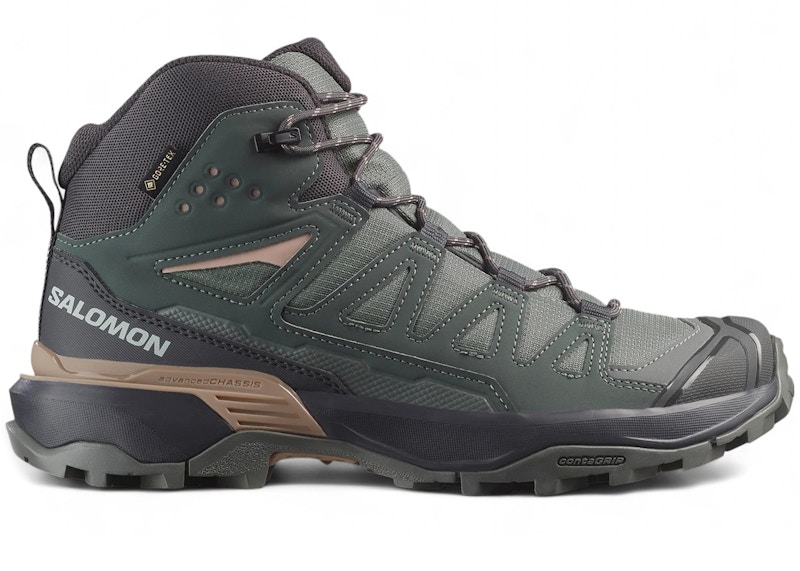 Salomon X Ultra 360 Mid GoreTex (Women's) Sneakers in Sedona Sage/Urban Chic