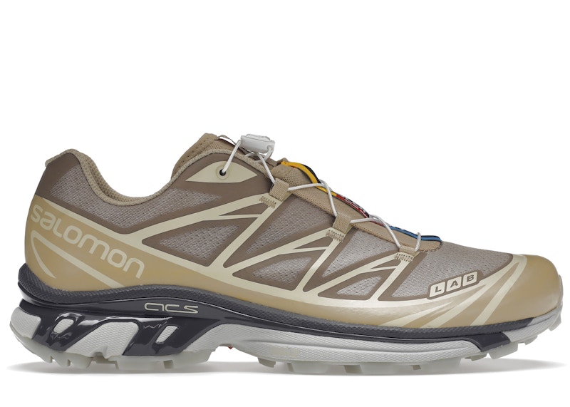 Pre-owned Salomon Xt-6 Clear Safari In Safari/magnet/vanilla Ice ...