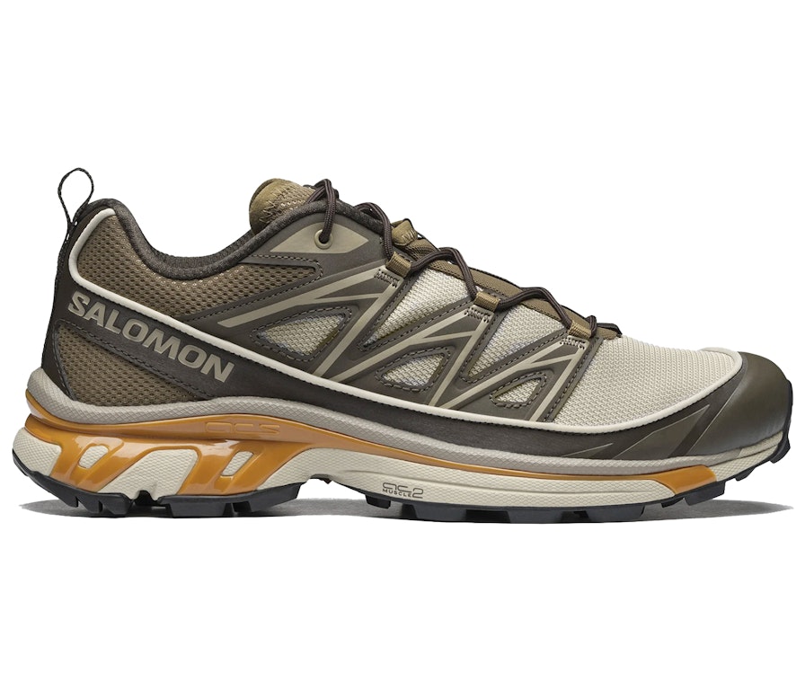 Pre-owned Salomon Xt-6 Expanse Feather Gray Golden Oak In Feather Gray/delicioso/golden Oak
