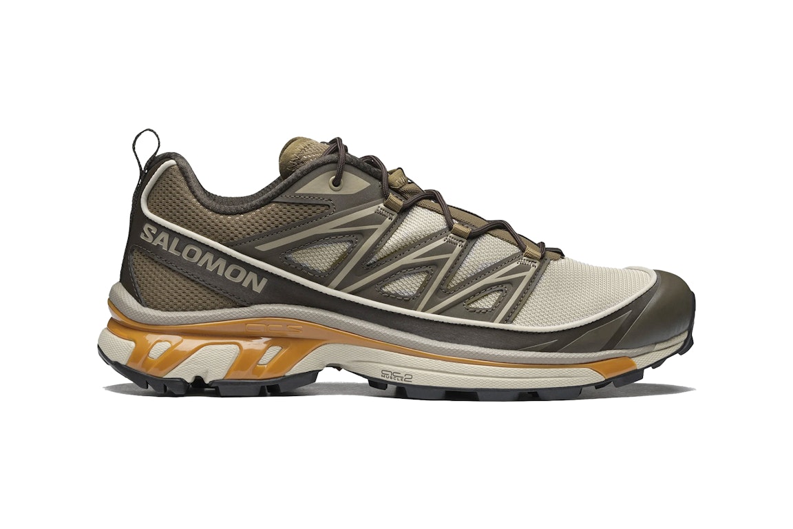 Pre-owned Salomon Xt-6 Expanse Feather Gray Golden Oak In Feather Gray/delicioso/golden Oak