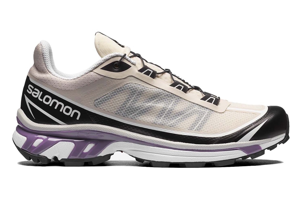 Pre-owned Salomon Xt-6 Ft Rainy Day Royal Lilac In Rainy Day/black/royal Lilac