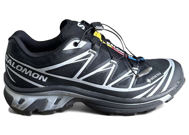 Salomon XT-6 Gore-Tex Black Footwear Silver