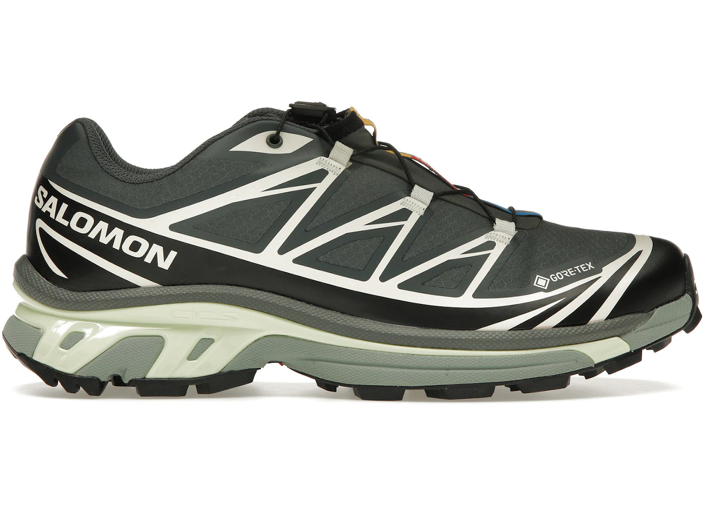 Salomon XT-6 Gore-Tex Black Lime Cream Men's L47581300 US