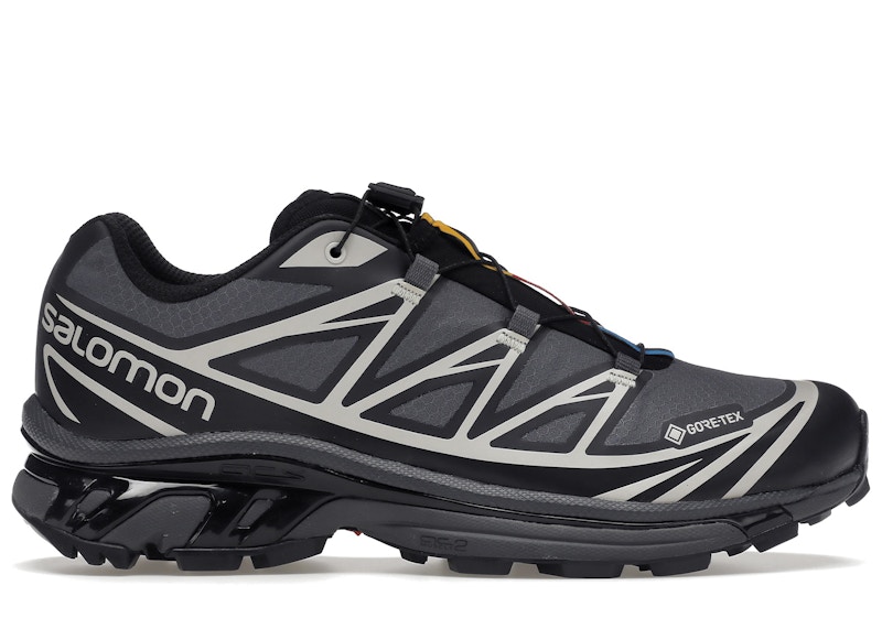 Salomon XT-6 Gore-Tex Black Lunar Rock Men's - L41663500 - US