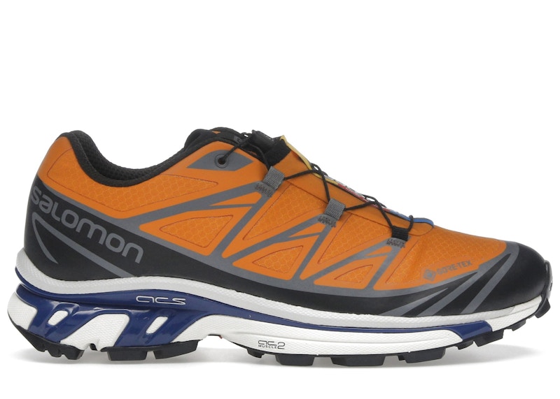 Salomon XT-6 Gore-Tex Utility Marmalade Black Navy