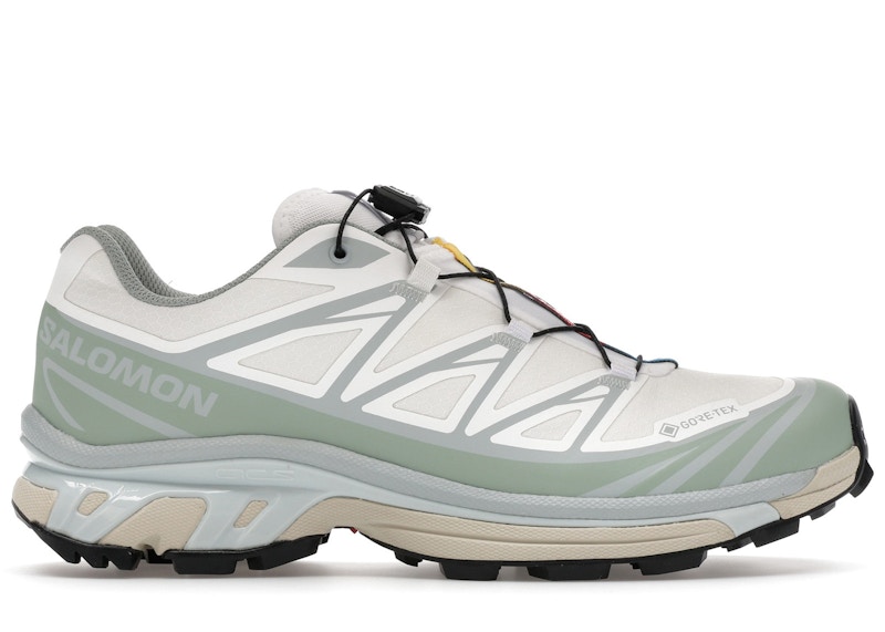 Salomon XT-6 Gore-Tex White Green Milieu