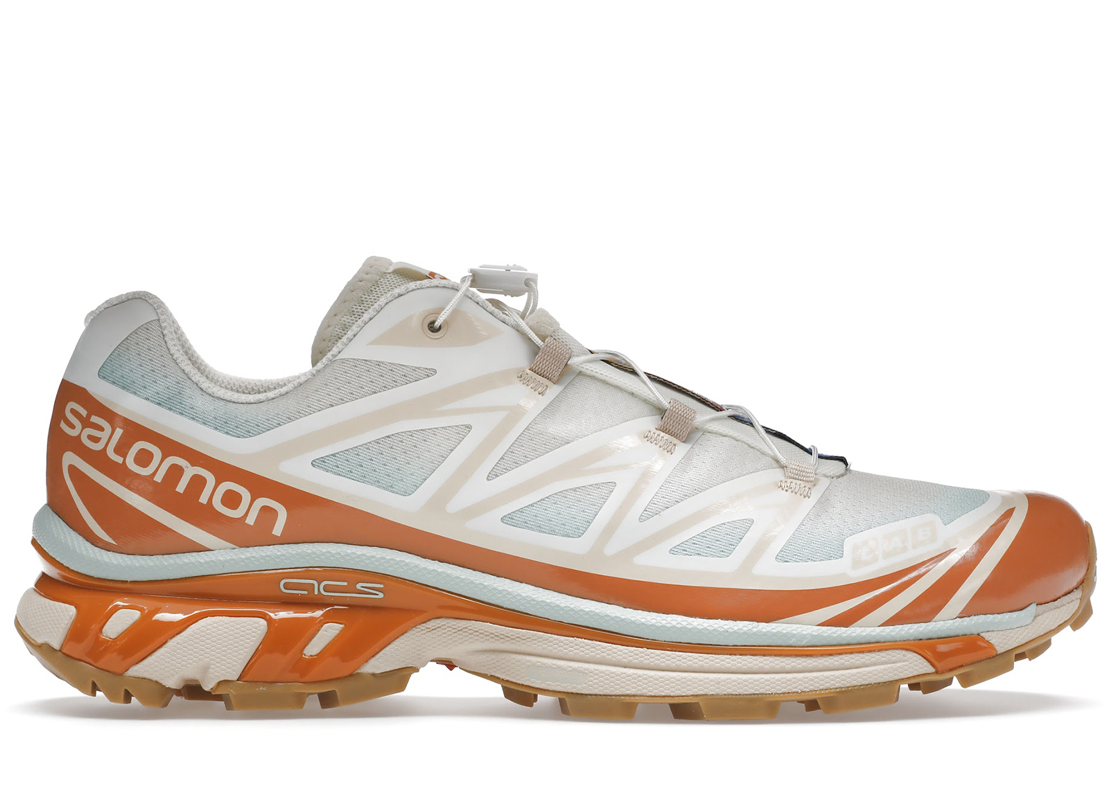 サロモンサロモン xt-6 RICE WHITE BROWN 26cm - 靴