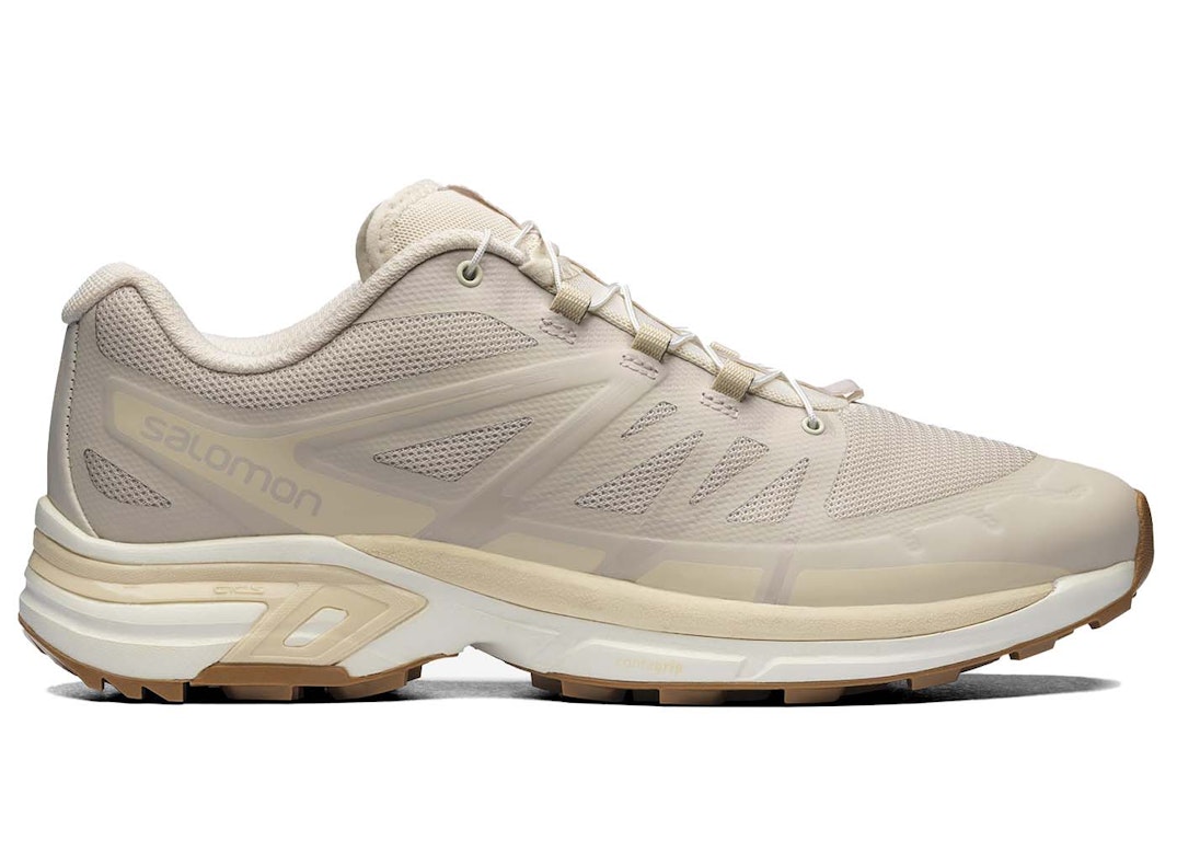 Pre-owned Salomon Xt-wings 2 Rainy Day Bleached Sand In Rainy Day/bleached Sand/vanilla Ice