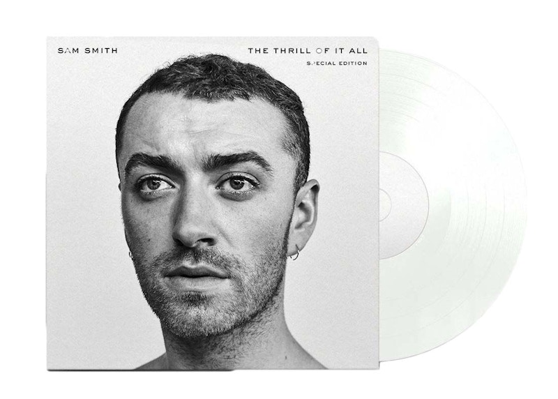 Sam Smith The Thrill Of It All Deluxe LP Vinyl White IT