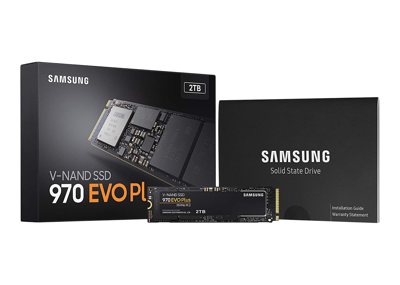 Samsung 970 EVO Plus 2TB NVMe M.2 SSD MZ-V7S2T0B/AM - US