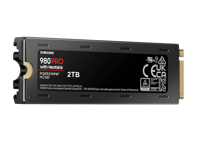 Samsung 980 PRO 4.0 NVMe SSD 2TB 1 PK MZ-V8P2T0B/AM