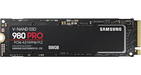 Samsung 980 PRO 500GB PCIe NVMe SSD M.2 (MZ-V8P500B/AM)