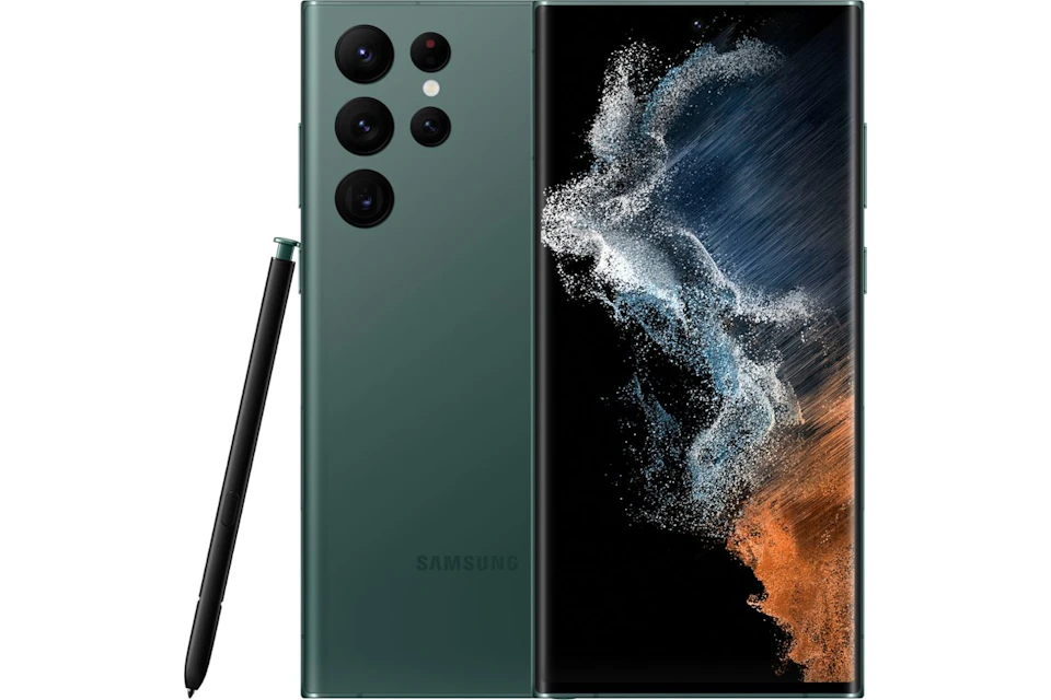 Samsung Galaxy S22 Ultra 5G (Unlocked) Green