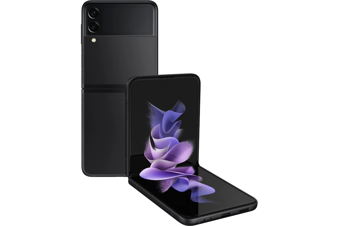 Samsung Galaxy Z Flip3 5G 256GB (Unlocked) SM-F711UZKEXAA Phantom Black