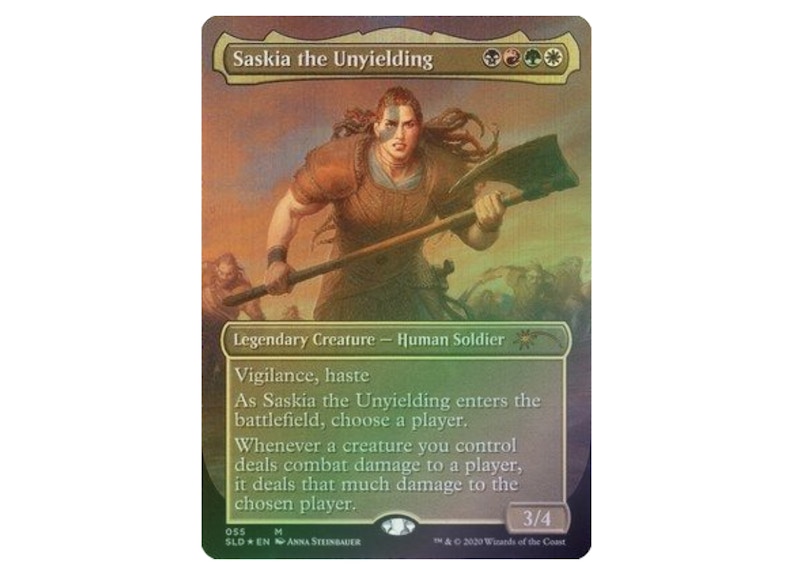 Saskia the Unyielding (Foil) Magic: The Gathering TCG Secret Lair