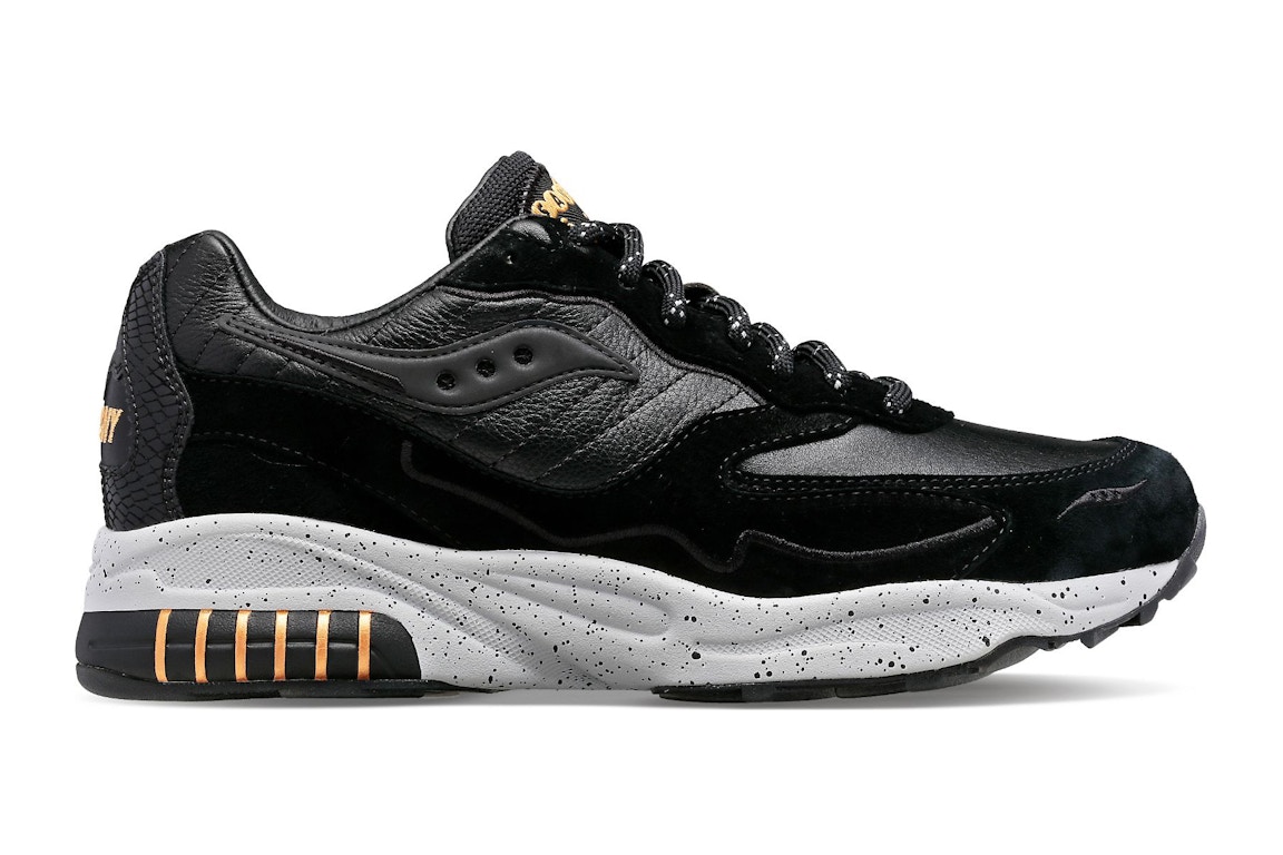 Click to view more detailed imagery on our partner's website Pre-owned Saucony 3d Grid Hurricane Las Vegas In Black/gold