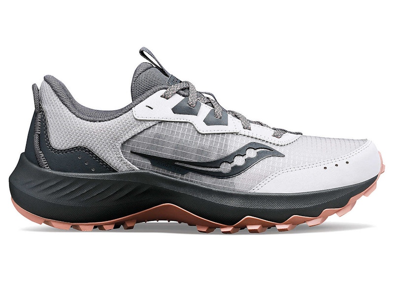 Pre-owned Saucony Aura Tr (women's) Sneakers In Fog/lotus