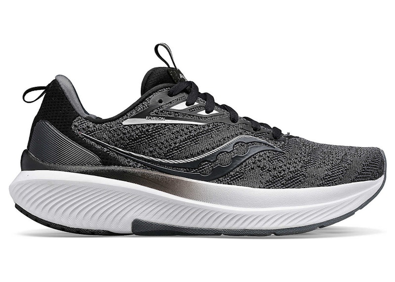 Pre-owned Saucony Echelon 9 (women's) Sneakers In Black/white