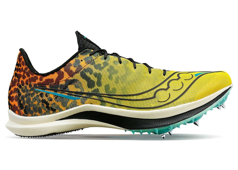 Women's Saucony Endorphin Cheetah Black|ViZi - S19095-85