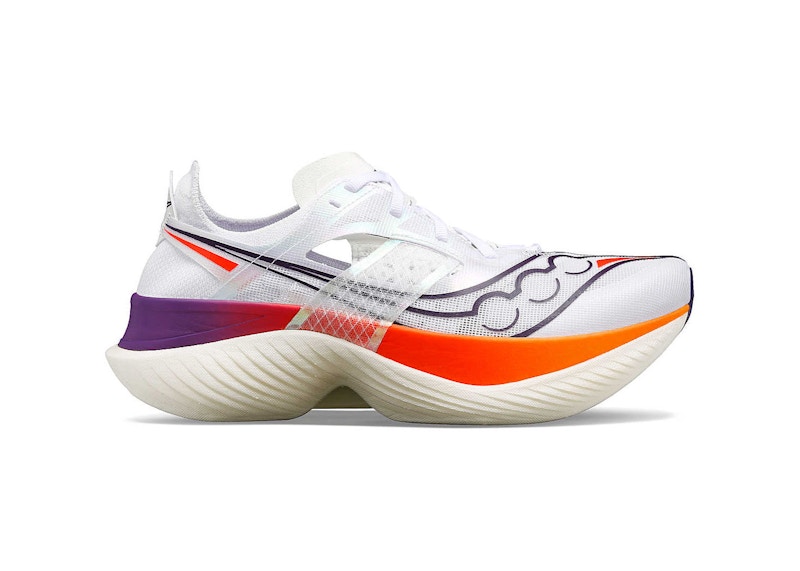 Pre-owned Saucony Endorphin Elite (women's) Sneakers In White/vizired