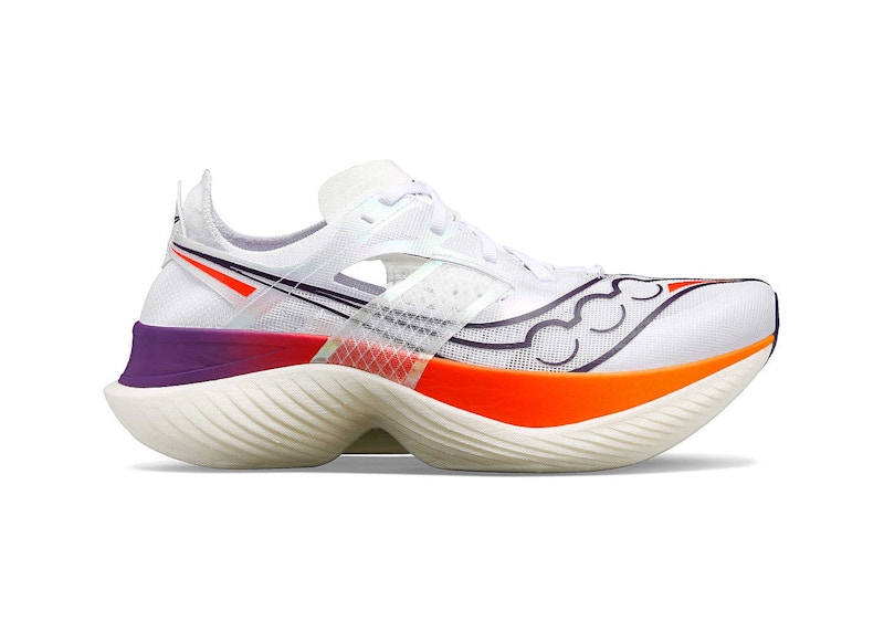 Saucony Endorphin Elite White Vizired メンズ - S20768-126 - JP