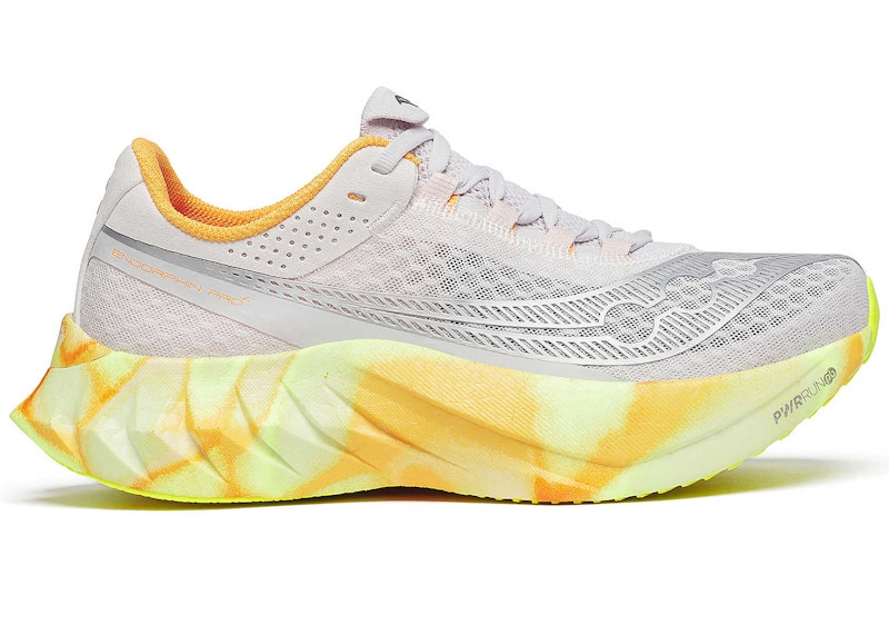 Pre-owned Saucony Endorphin Pro 4 (women's) Sneakers In Fog/peel