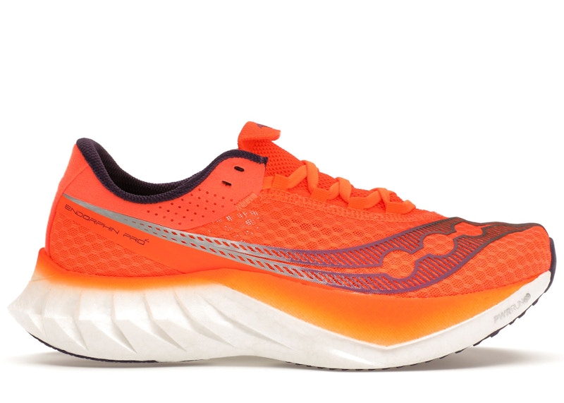 Pre-owned Saucony Men's Endorphin Pro 4 Sneakers In Viziorange