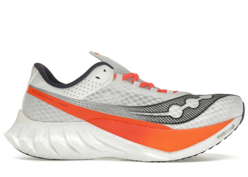 Pre-owned Saucony Men's Endorphin Pro 4 Sneakers In White/black