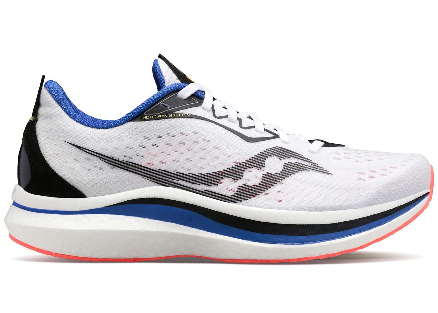 Saucony Endorphin Speed 2 White Blue Red - S20688-84