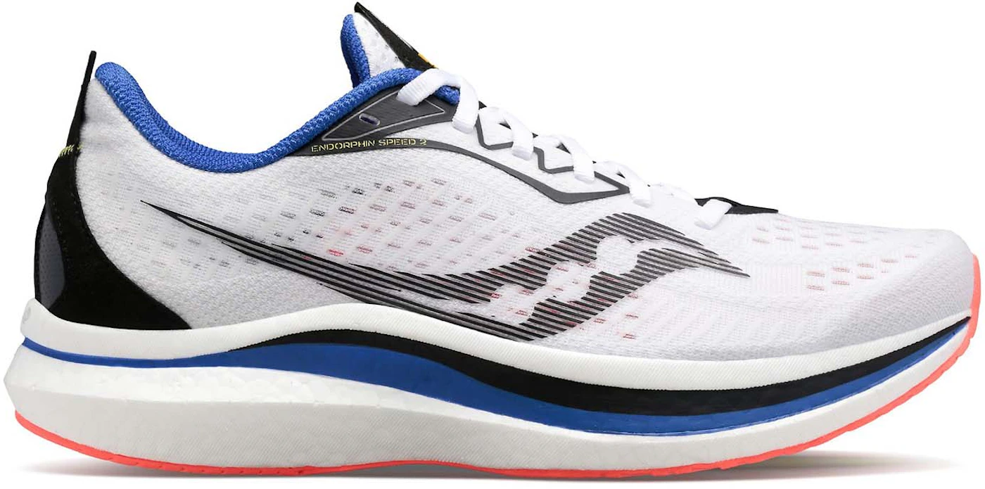 Saucony Endorphin Speed 2 White Blue Red Men's - S20688-84 - US