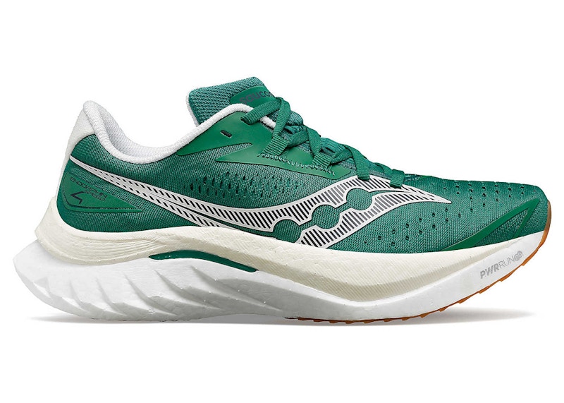 Pre-owned Saucony Endorphin Speed 4 (women's) Sneakers In Verdant/white