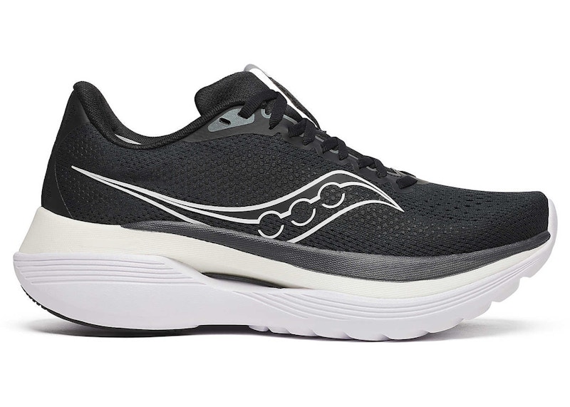 Pre-owned Saucony Endorphin Trainer (women's) Sneakers In Black/white In Multi