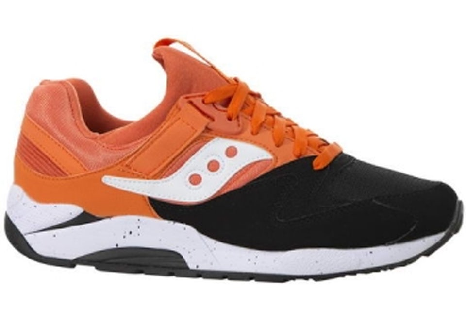Saucony Grid 9000 Black Orange Uomo S70077 36 IT