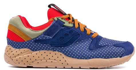 saucony grid 9000 three dots pack