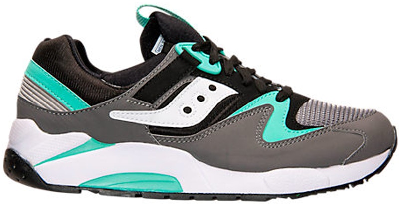 mint green saucony grid 9000