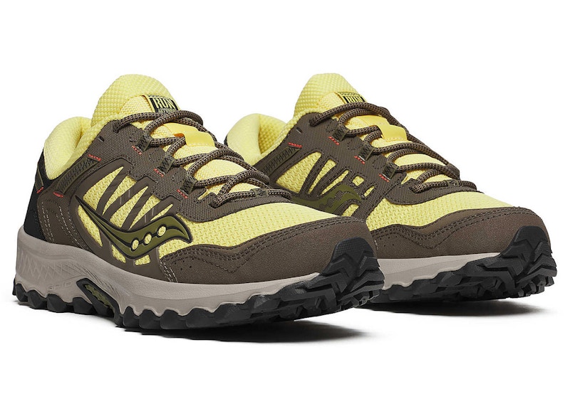 Saucony Grid Peak Yellow|Walnut, Size 7M  - S70814-12