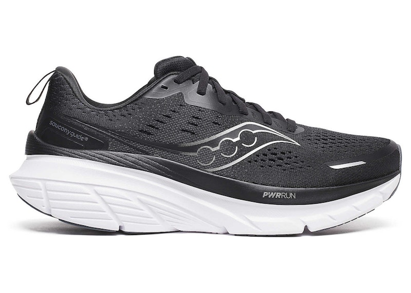 Men's Saucony Guide 18 Black|White, Size 7M  - S20998-100