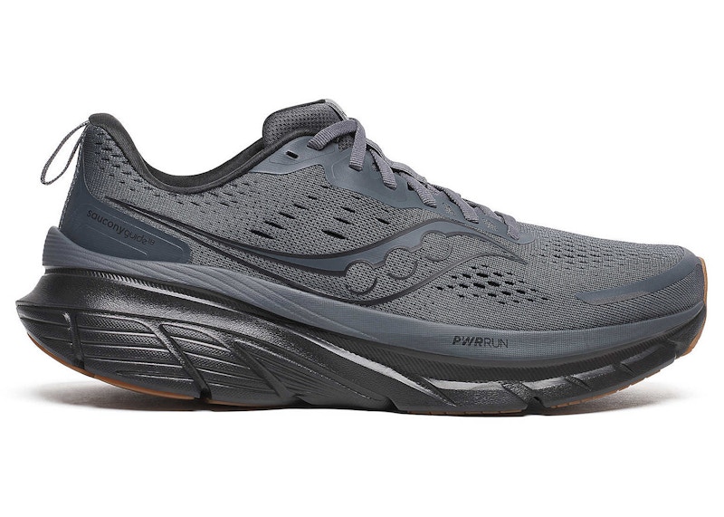 Pre-owned Saucony Men's  Guide 18 Sneakers In Shadow/gum In Multi