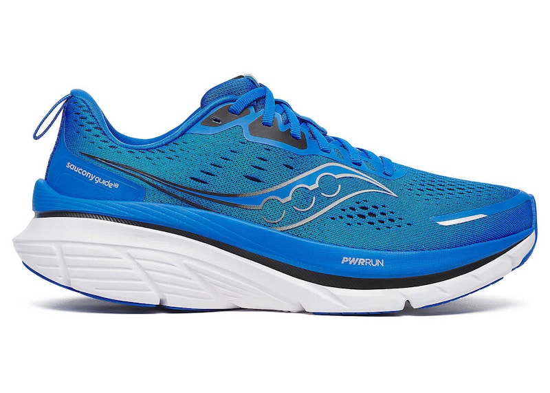 Pre-owned Saucony Men's  Guide 18 Sneakers In Sky Bluediver/black In Multi