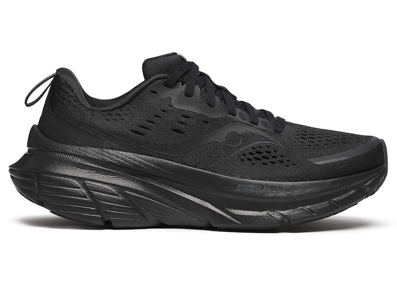 Pre-owned Saucony Guide 18 (women's) Sneakers In Triple/black