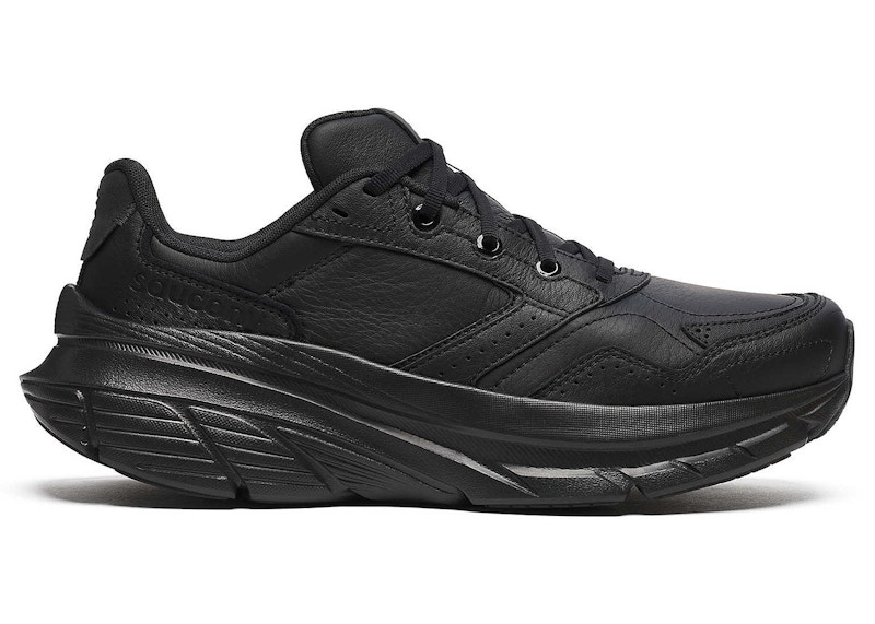 Pre-owned Saucony Men's  Guide Metro Le Sneakers In Triple Black