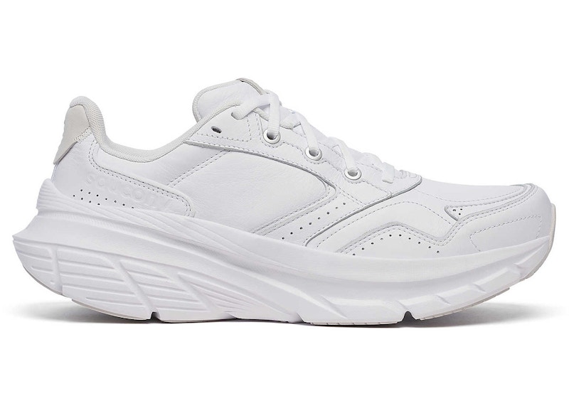 Pre-owned Saucony Men's  Guide Metro Le Sneakers In White