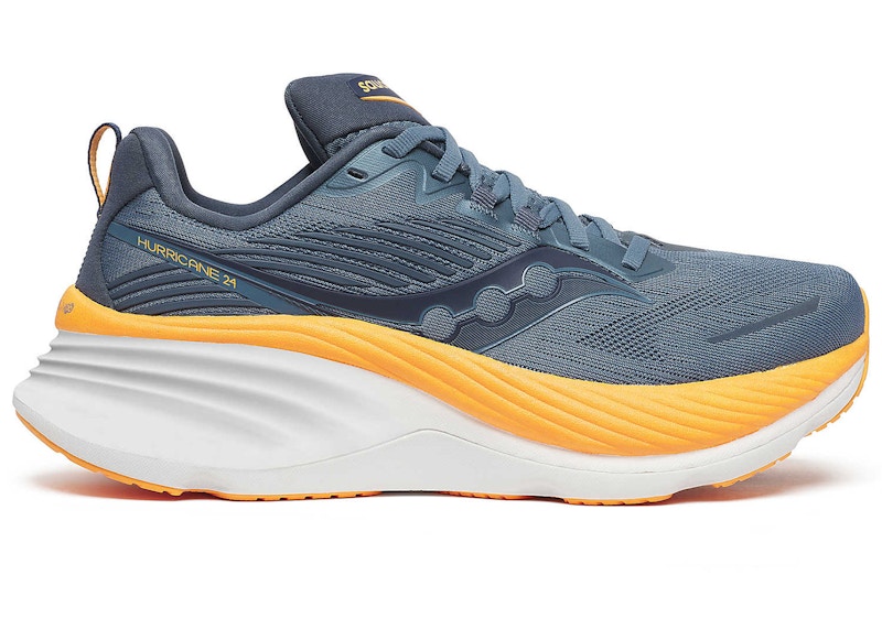 Pre-owned Saucony Hurricane 24 (women's) Sneakers In Mirage/peel