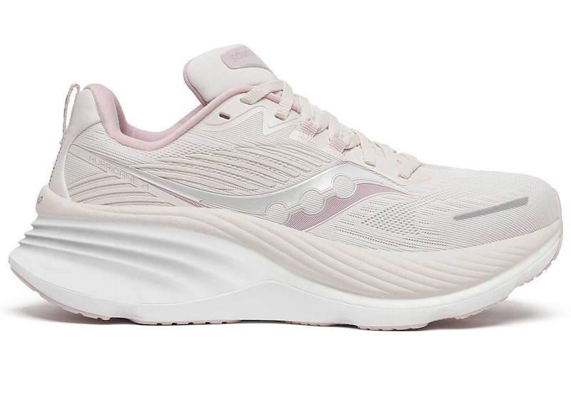 Pre-owned Saucony Hurricane 24 (women's) Sneakers In Moon In Gray