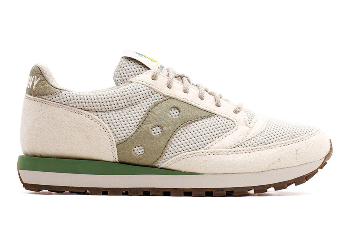 Click to view more detailed imagery on our partner's website Pre-owned Saucony Jazz 81 Earth Pack Natural In Natural/beige/green