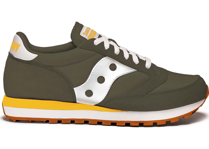 Saucony jazz original vintage women's clearance olive