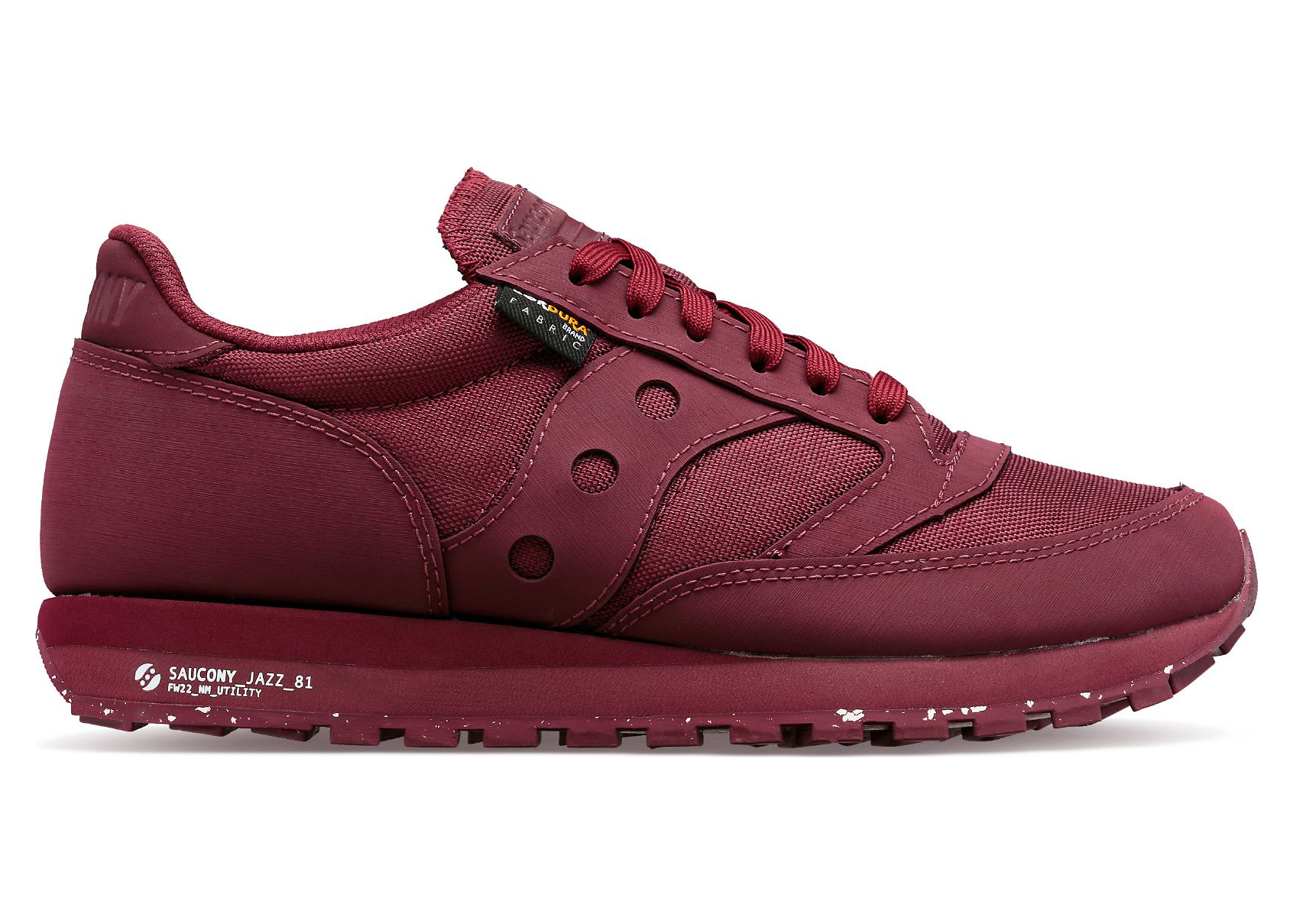 Saucony Jazz 81 Utilitarian Cordura Burgundy Men s S70718 2 US