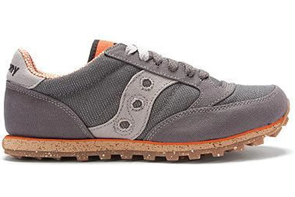 Saucony Jazz Low Vegan Charcoal Orange Men s 2887 15 US